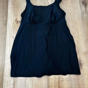 Lands' End Women's Black Swim Dress Plus 20W